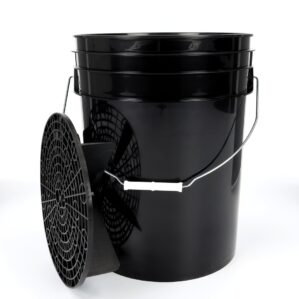 BenBow 784 Wiadro Detailingowe 20L Czarne + Separator (bez logo)