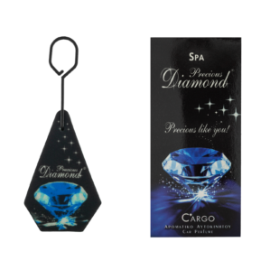 Diament Spa - Zawieszka z Relaksującym Zapachem Cynamonu, Bursztynu i Kwiatów