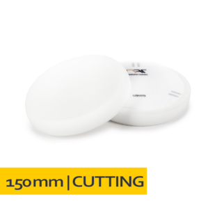 NAT Biała Twarda gąbka polerska 150mm