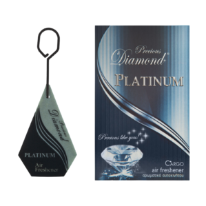 Diament Platinum - Zawieszka Zapachowa: Owocowo-Kwiatowa Elegancja