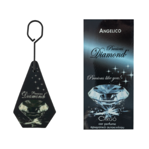 Diament Angelico - Zawieszka z Zmysłowym Zapachem Jaśminu, Czekolady i Karmelu
