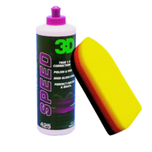 3D Car Care HD Speed ręczny zestaw do korekty i zabezpieczenia lakieru