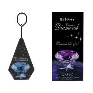 Diament Be Happy - Zawieszka z Energetyzującym Zapachem Cytrusów i Kwiatów