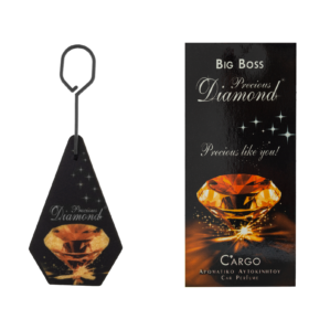 Diament Big Boss - Zawieszka Zapachowa z Akcentem Cedru, Anyżu i Różowego Pieprzu
