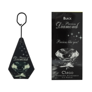 Diament Black - Zawieszka z Eleganckim Zapachem Skóry, Tytoniu i Cytrusów