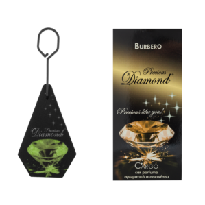 Diament Burbero - Zawieszka z Kwiatowo-Drewnianym Zapachem Wiosennej Świeżości