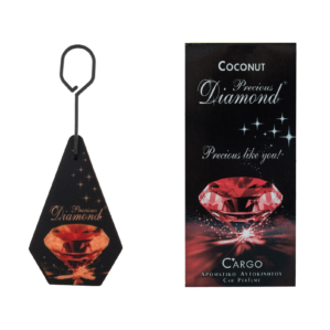 Diament Coconut - Zawieszka o Tropikalnym Zapachu Kokosa i Świeżości Bańki