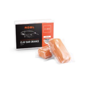ADBL Clay Bar Orange 2x50g - Miękka Glinka do Czyszczenia Lakieru i Szyb
