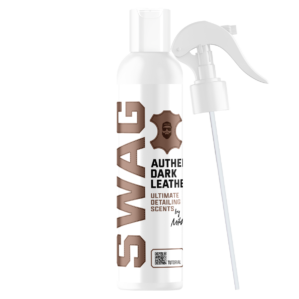 Swag AUTHENTIC DARK LEATHER 150ml premium zapach do auta z zawieszką naturalna skóra