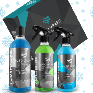 Auto Graph Gift Box #1 - Zestaw Detailingowy 3×750 ml + Plakat Pomysł Na Prezent