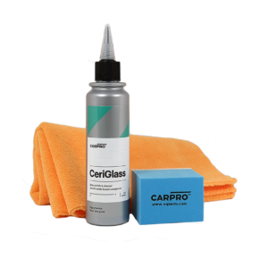 CARPRO CeriGlass Polish KIT zestaw do polerowania szyby, szkła 150ml