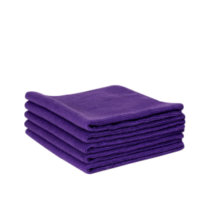 BLEND BROTHERS CHARMIE - Endless Wipe Micorfiber 40x40cm 420gsm zestaw 5szt Fioletowe