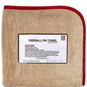 Fireball Pin Towel Red 72x95cm - chłonny ręcznik premium