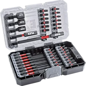 FLEX DB 41 - Zestaw 41 Bitów w Pudełku + Uchwyt Magnetyczny (530494)