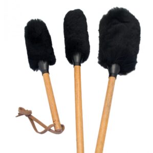 Flexipads Whoolie - zestaw 3 szczotek z wełny Merino do felg i detali (WW000)