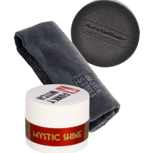 Funky Witch Mystic Shine - Pomysł na prezent Premium Wax 50ml Zestaw z mikrofibrą i aplikatorem