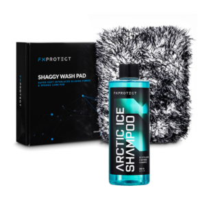 FX PROTECT Arctic Ice - Ekstra skuteczny zestaw: kwaśny szampon + Shaggy Pad