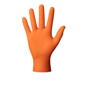 Hand Armor rękawice nitrylowe wzmocnione Diamond L 100 sztuk POMARAŃCZOWE