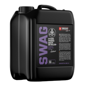 Swag Hydrophobic Quick Detailer+ 5l - głębia koloru śliskość i efekt wet look