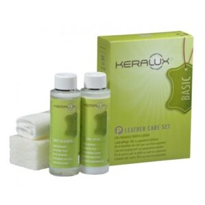 LCK KERALUX Leather Care Set P - Zestaw do Pielęgnacji Skór Licowych i Lakierowanych (2 x 200 ml)