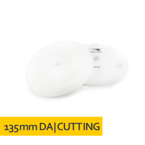 NAT DA Biała Twarda gąbka polerska 135mm