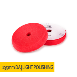NAT DA Czerwona Średni Miękka gąbka polerska 135mm