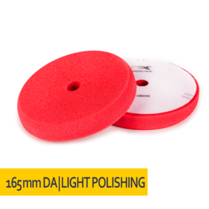NAT DA Czerwona Średni Miękka gąbka polerska 165mm