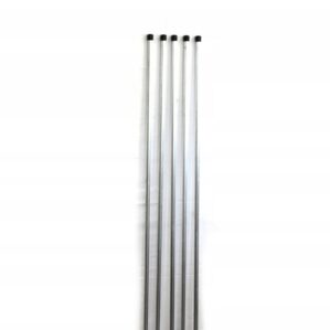 Poka Premium Aluminiowe rurki do wieszaka na folie zestaw 5 sztuk (PFT)