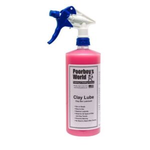 Poorboy's World Clay Lube 473ml - Profesjonalny lubrykant do glinkowania lakieru