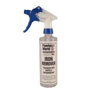 Poorboy's World Iron Remover 473ml - Profesjonalny środek do usuwania osadów metalicznych z lakieru, felg i elementów chromowanych