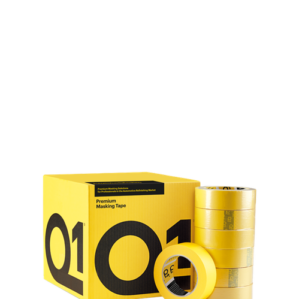 Q1 Taśma maskująca Premium, Żółta; 48 mm x 50 m