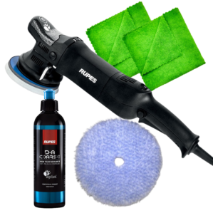 Rupes Big Foot LHR15ES STD + Rupes futro polerskie 130/145 i pasta Coarse 250ml