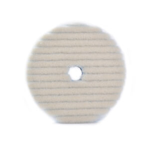 ShineMate Futro polerskie, T140 Cutting, Short Wool Pad Striped 41755, niebieska pianka 8 mm, 140mm