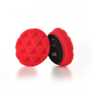 ShineMate Gąbka Polerska 34114-7 Black Diamond, T10 Finish, Czerwona, 75x100mm