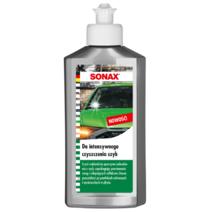SONAX Glass Polish Intensive - Politura do intensywnego czyszczenia szyb 250ml