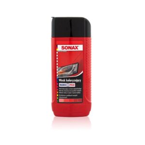 SONAX Polish & Wax COLOR Nano Pro czerwony 250ml