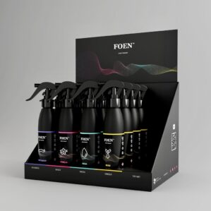 Foen Zestaw Ekspozycyjny zapachów z stojakiem i testerami