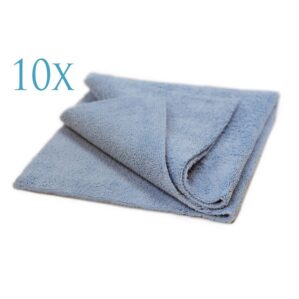 WaxPro Blue NoLimit Microfiber 40x40cm zestaw 10sztuk
