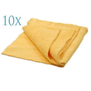 WaxPRO NoLimit Mango Microfiber 40x40cm - Mikrofibra do Detailingu zestaw 10sztuk