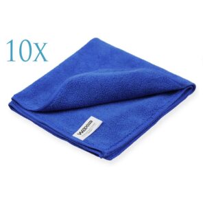 WaxPRO Premium Microfiber Blue 40x40cm zestaw 10sztuk