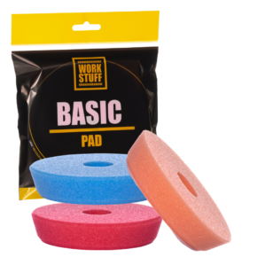 WORK STUFF Basic zestaw padów polerskich 80/90mm