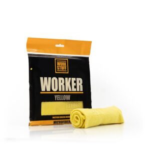 WORK STUFF Worker Yellow - mikrofibra 40×40 cm, 320 GSM, uniwersalna 1 szt.