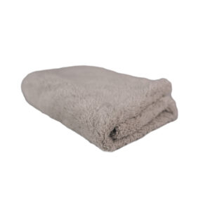 ZERDA Plush buff. 40x40cm 530GSM mikrofibra grey